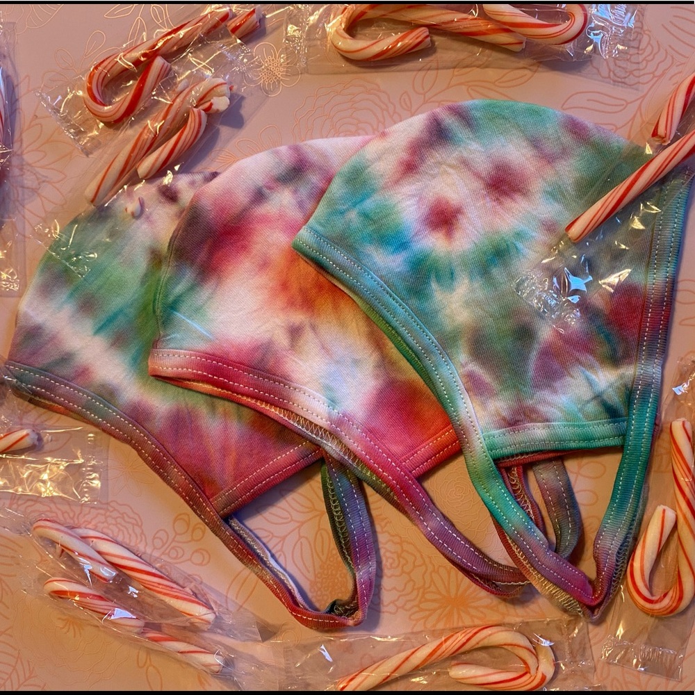 Christmas color themed reusable face masks